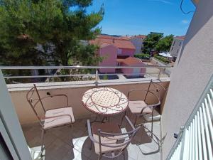 Balkón nebo terasa v ubytování Family apartment Kreso Vodice