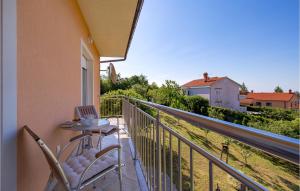 Μπαλκόνι ή βεράντα στο Amazing Apartment In Viskovo With Wifi