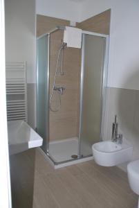 Koupelna v ubytování B&B da Rosy