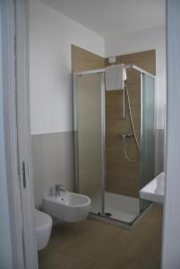 Koupelna v ubytování B&B da Rosy