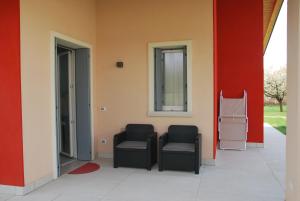 Posezení v ubytování B&B da Rosy