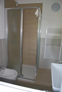 Koupelna v ubytování B&B da Rosy