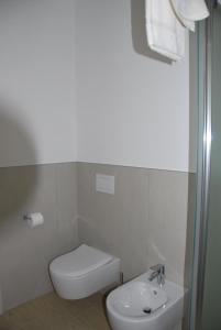 Koupelna v ubytování B&B da Rosy