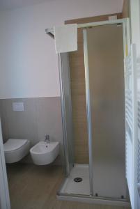 Koupelna v ubytování B&B da Rosy