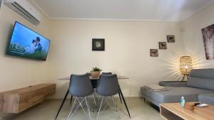Część wypoczynkowa w obiekcie Elena apartment chalkidiki