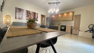 Kuchnia lub aneks kuchenny w obiekcie Elena apartment chalkidiki