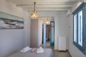 Postel nebo postele na pokoji v ubytování Aegean Muses + 37 fotografií