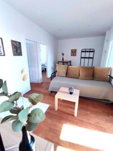 Posezení v ubytování Appartement hyper centre de Montargis