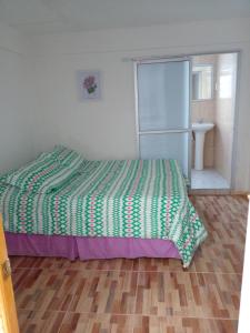 Postel nebo postele na pokoji v ubytování HOSTAL SOL ATACAMA -CALDERA