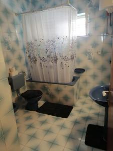Kúpeľňa v ubytovaní Apartman Miljko Podgora