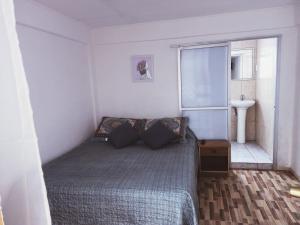 Postel nebo postele na pokoji v ubytování HOSTAL SOL ATACAMA -CALDERA