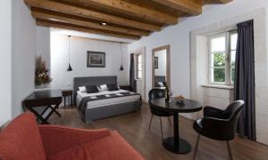 Postel nebo postele na pokoji v ubytování Village property Truša + 37 fotografií
