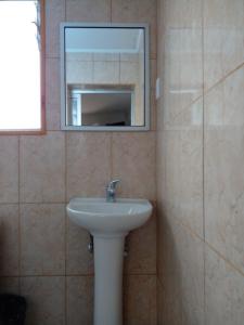 Koupelna v ubytování HOSTAL SOL ATACAMA -CALDERA