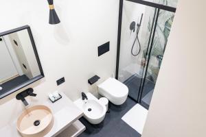 Koupelna v ubytování Ammare rooms