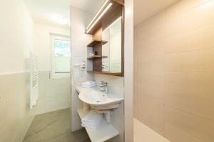 Koupelna v ubytování Hotel-Pension Egger