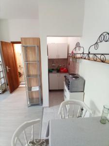Kuchyň nebo kuchyňský kout v ubytování Zica's apartment