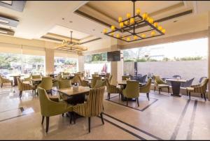 Restaurace v ubytování Madhuban Hotel , New delhi