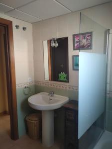 Kúpeľňa v ubytovaní Encartador Apartamento para Descanso Vacacional
