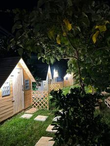 Zahrada ubytování Camping Albania-Secret Village Den