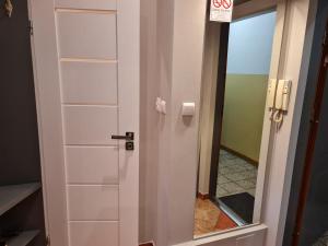 Koupelna v ubytování Apartament Wyszyńskiego Szczecin Polska