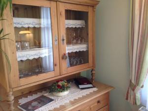 A kitchen or kitchenette at Gasthof Safenhof