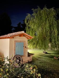 Zahrada ubytování B&B Il Melograno