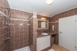 Koupelna v ubytování Apartment Yasmin