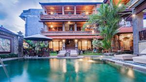 Bazén v ubytování Kun - Kun Guest House Ubud nebo v jeho okolí