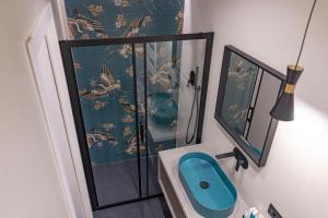 Koupelna v ubytování Ammare rooms
