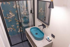 Koupelna v ubytování Ammare rooms