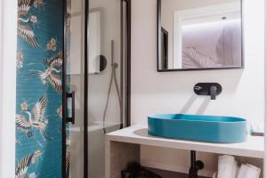 Koupelna v ubytování Ammare rooms