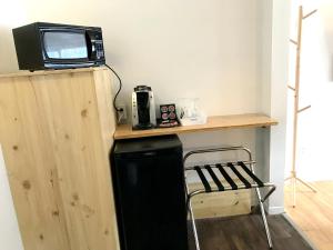 Kuhinja oz. manjša kuhinja v nastanitvi Duncan Motel