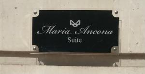 Certifikát, hodnocení, plakát nebo jiný dokument vystavený v ubytování Maria Ancona suite
