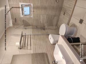 Ванная комната в Smaragda Hotel