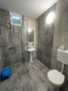 Koupelna v ubytování Casa Atlas