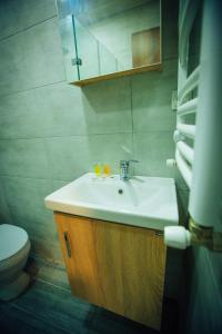 Koupelna v ubytování Hotel mia Telavi