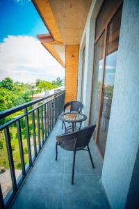 Balkón nebo terasa v ubytování Hotel mia Telavi
