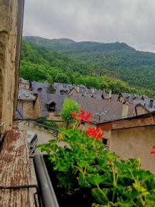 Nespecifikovaný výhled na hory nebo výhled na hory při pohledu z apartmánu