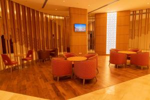 Tulip Inn Majan Hotel and Suites Salalah的休息区