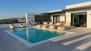 Bassenget på eller i nærheten av Mykonos Best Villa, Luxe Escape with Private Pool