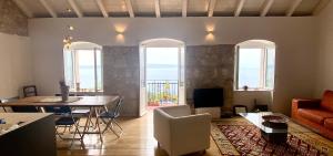 Posedenie v ubytovaní Villa Heritage - Ultimate Croatian Retreat with stunning views and pool