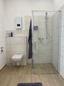 Koupelna v ubytování Apartment in Mayen Zentrum nur 100 Meter