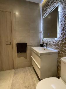 Vannituba majutusasutuses Luxury Apartment with Pool
