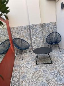Patio nebo venkovní prostory v ubytování Les Apparts de la Bastide 35A