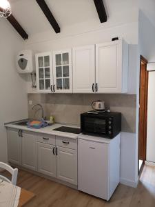 Kuchyň nebo kuchyňský kout v ubytování Guest House Pikala + 37 fotografií