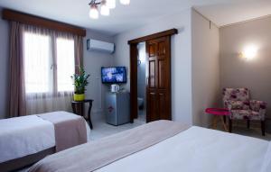 Кровать или кровати в номере Homelike Guest house