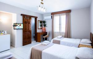 Кровать или кровати в номере Homelike Guest house