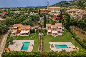 Letecký snímek ubytování Ionian Dreams Luxurious Country Villas