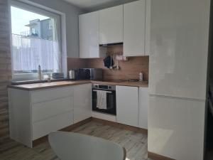 Nhà bếp/bếp nhỏ tại Apartament Sami Swoi
