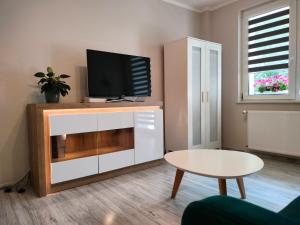 TV a/nebo společenská místnost v ubytování Lubelska